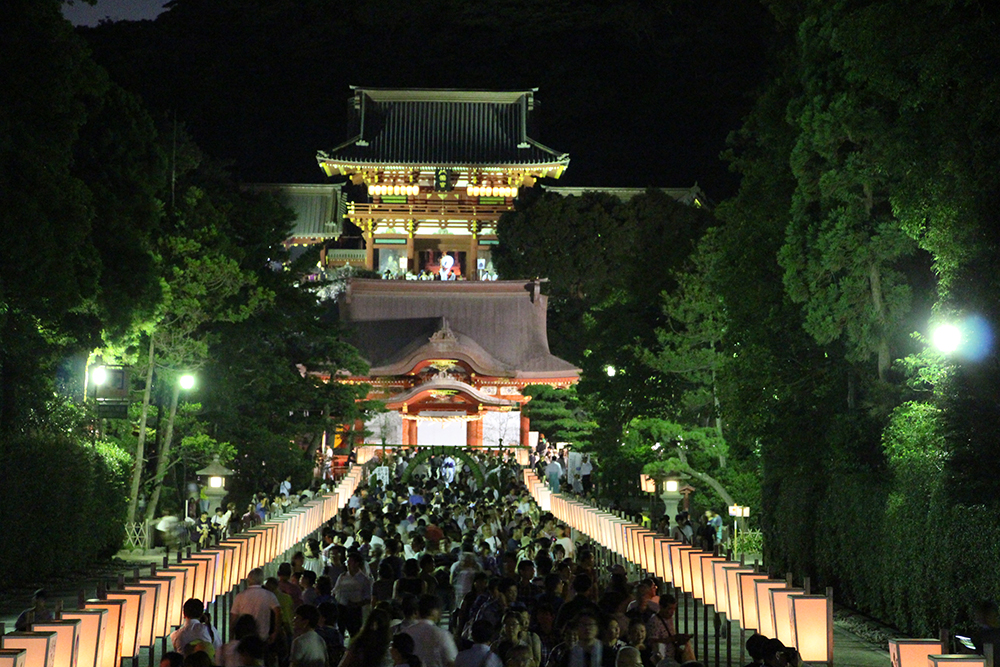 ぼんぼり祭［夏越祭/立秋祭/実朝祭］（鶴岡八幡宮）
